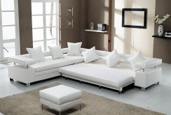 White high-tech sofa