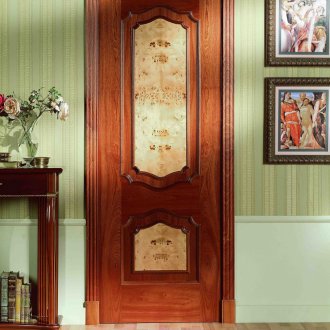 월넛 패널 도어