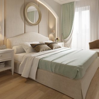 Двустаен апартамент в неокласически стил