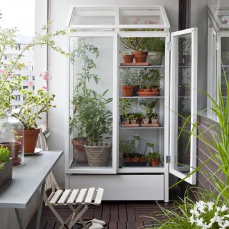 Зимна градина на балкона