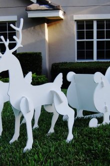 Новогодишен декор от пяна