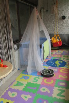 Лятна детска стая на балкона