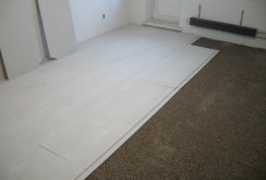 Dry floor screed