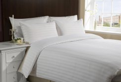 White bedding