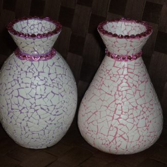 Egg Shell Vase Decor