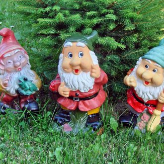 Gnome фигури за градината