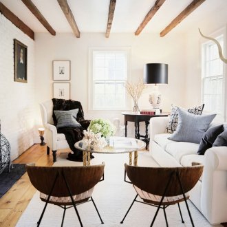 Скандинавски дизайн на хол