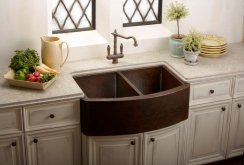 Double Bronze Sink