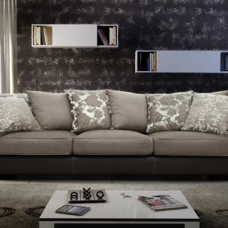 Sofa musim bunga Jacquard