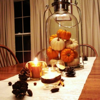 Есен декор на маса