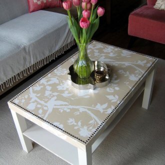 Стенопис на масичката за кафе