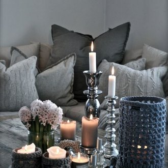 Свещи за декор на маса