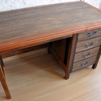 Solid ash desk