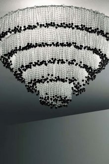 Декор на полилей от мъниста