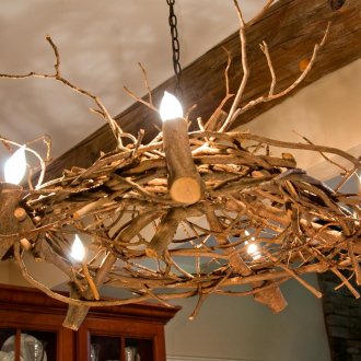 Декор от клоните