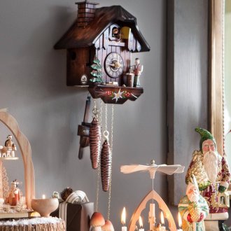 Кукувичен часовник в новогодишния декор