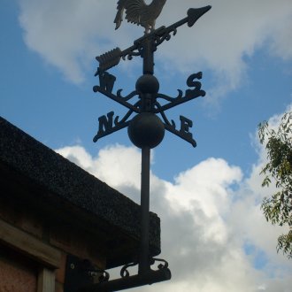 Традиционен метеорологичен флюгер