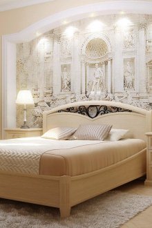 Римско осветление за стена в спалнята