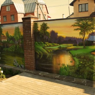 Пейзажен фотосет за декор