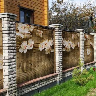 Довършване на балкона с професионален лист