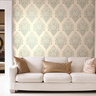 Синя плочка с модел в банята