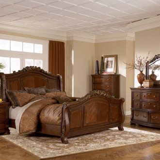 Set bilik tidur oak