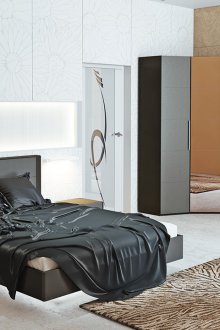 Sofa tanpa kerangka abu-abu