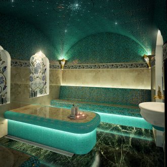 Hamam in the interior of the house