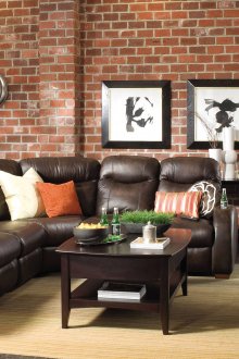 Тухла в интериора на хола