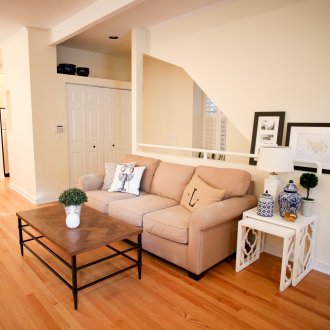 Тониран паркет в къщата