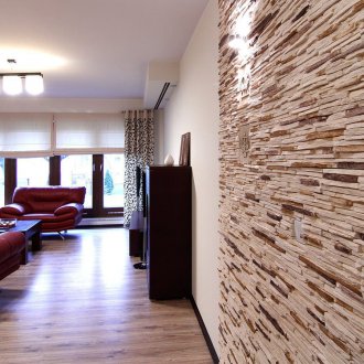 Гипсов камък в декора на арката