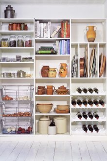 Удобна система за съхранение на кухнята