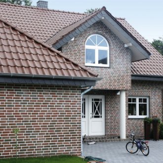 Баварска зидария от клинкерна тухла