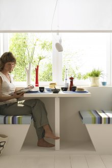 Растения на прозореца на кухнята