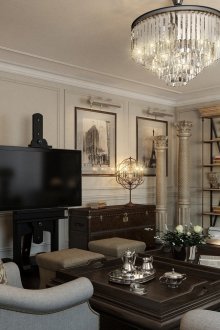 Американски стил в класически хол