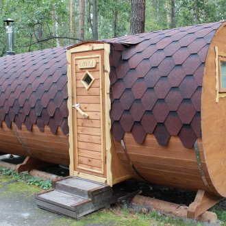 Барелна вана в страната