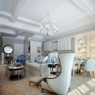 Американска класическа всекидневна