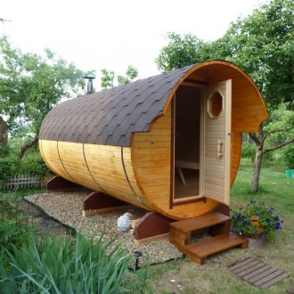 Барелна вана на обекта