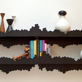 Оригинален дизайн на метални рафтове