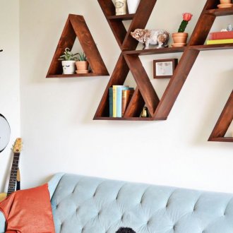 Триъгълна кутия за бижута