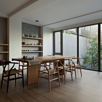 Минималистичен коридор на венге