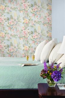 Акрилни тапети в спалнята