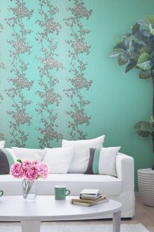 Elysium тапет в интериора на хола