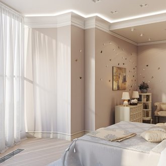 Tulle dalam tetingkap Perancis