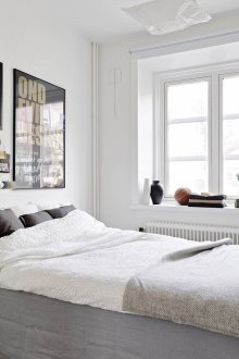 Детайлите подчертават лекотата на скандинавския стил.