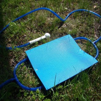 Преносим душ стоп