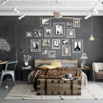 Гранж спалня