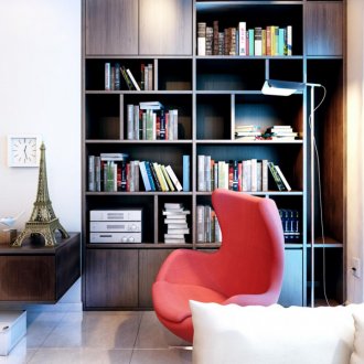 Място за четене във вътрешността на имението