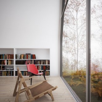 Място за четене в селска къща