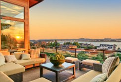 Patio on the balcony